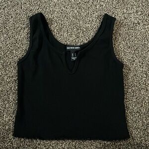Black Crop Top